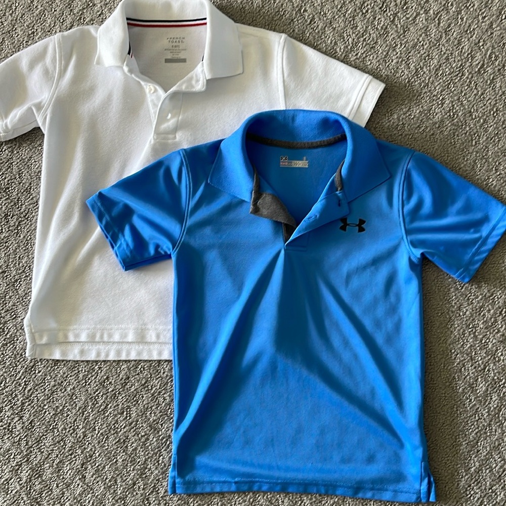 Set of 2 short sleeve polo shirts
